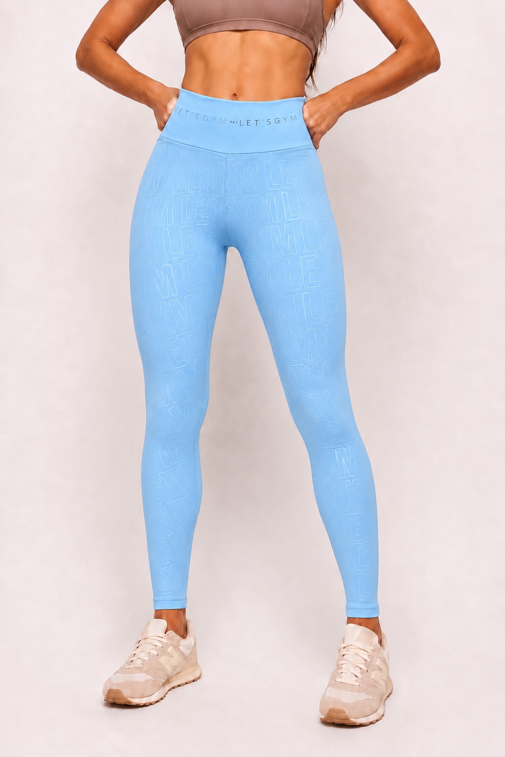 Calça Gym Azul Claro