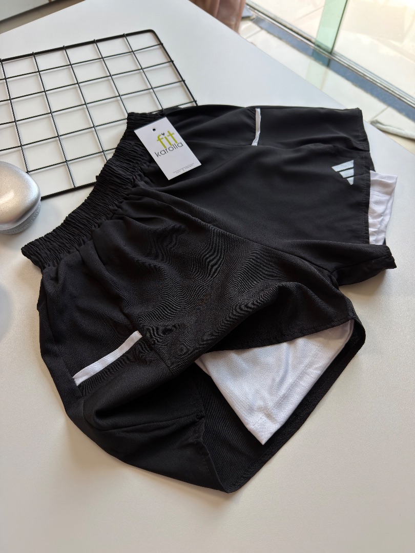 Short duplo adidas 