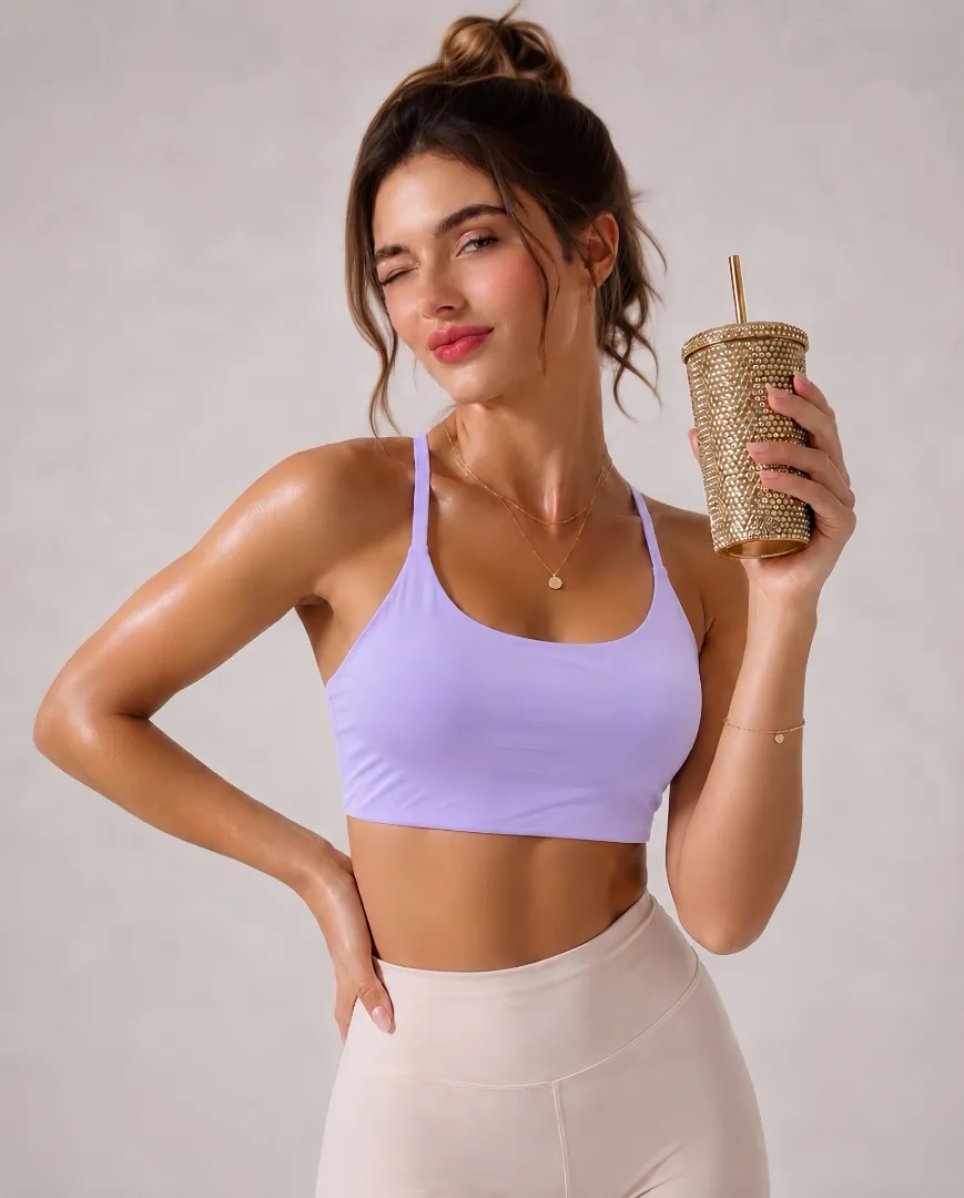 Top lavanda 