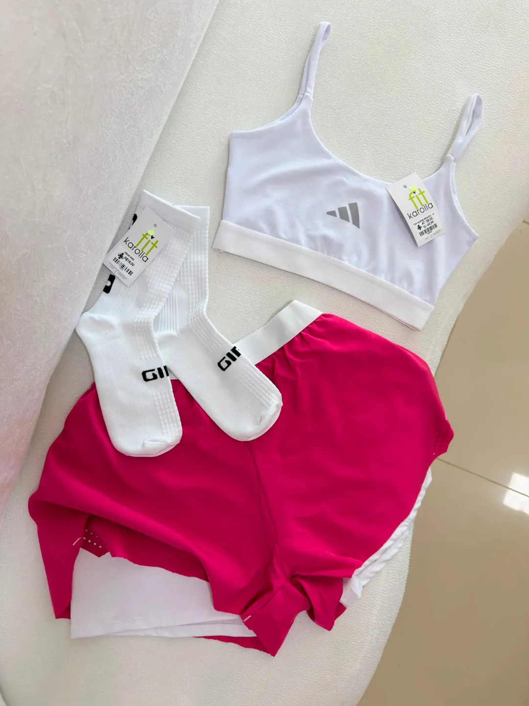 Conjunto Adidas Rosa