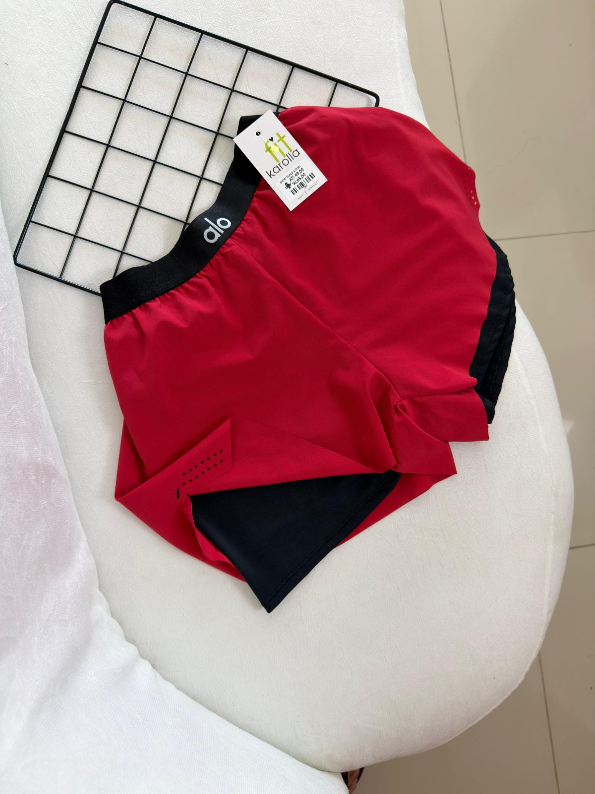 Short Alo Vermelho 